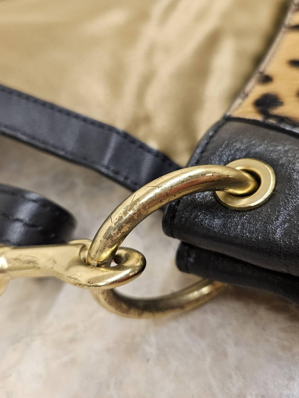 Rare Coach Park Ocelot Haircalf Satchel (2013) - Picture 7 of 10